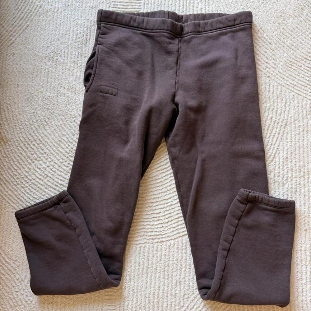 Set active brown sweatpants size